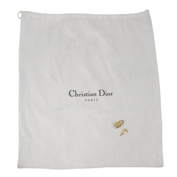 Dior Trotter double saddle bag Canvas/Leather Navy - Picture 15 of 16